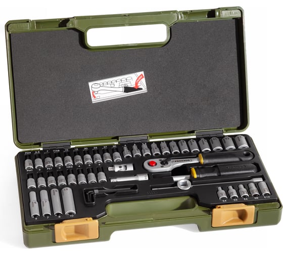 Набор ключей для точного механика Proxxon 1/4", 49 поз. 23280