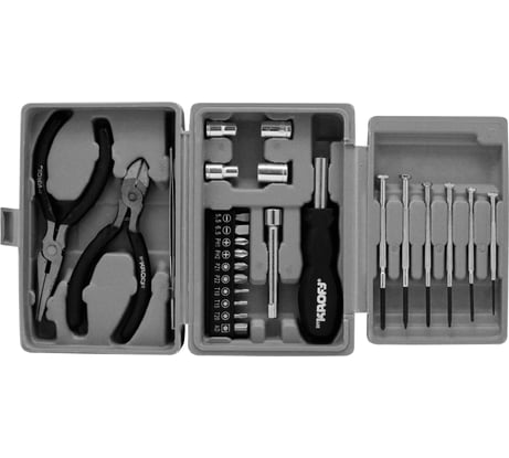 Набор отверток и ручного инструмента 25 штук Kroft 202701