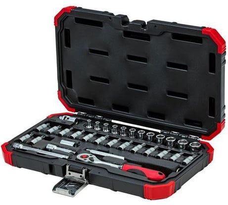 Набор торцевых головок 1/4 дюйма, 33 шт Carolus 3018776