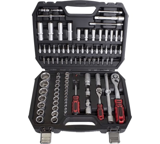 Набор инструментов Forcekraft 94 пр, 1/2",1/4" 6 гр, 4-32 мм Profi FK-4941-5(16213)