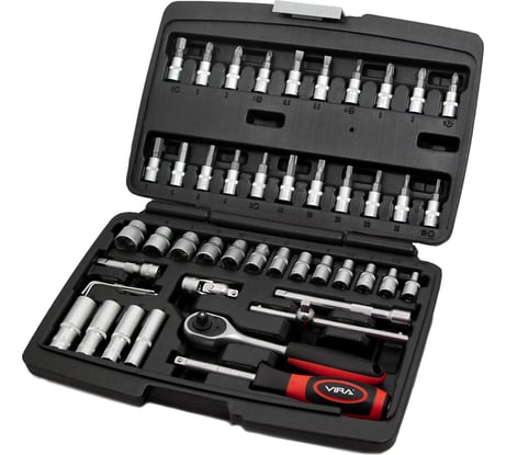 Набор автомобильных инструментов в кейсе 48 шт VIRA 305101