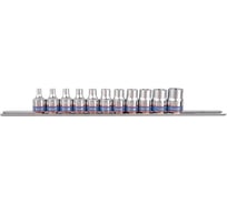 Набор торцевых головок 3/8", TORX Е-стандарт, Е4-Е18, 11 предметов KING TONY 3121PR