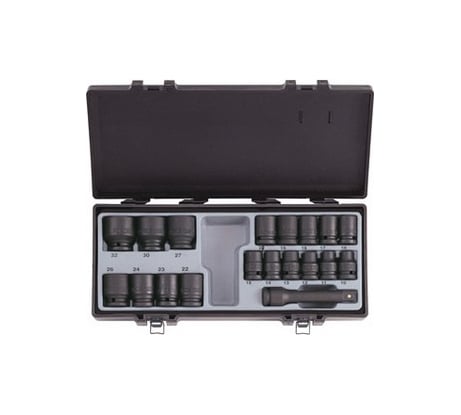 Набор 6-гранных коротких ударных головок FORCE 4193