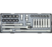 Набор 6-гранных головок, 6-гранных бит-головок и приспособлений FORCE T3311