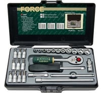 Набор инструментов с 6-ти гранными головками FORCE 2281-5