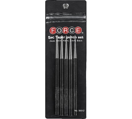 Набор бородков 5 предметов FORCE 50512