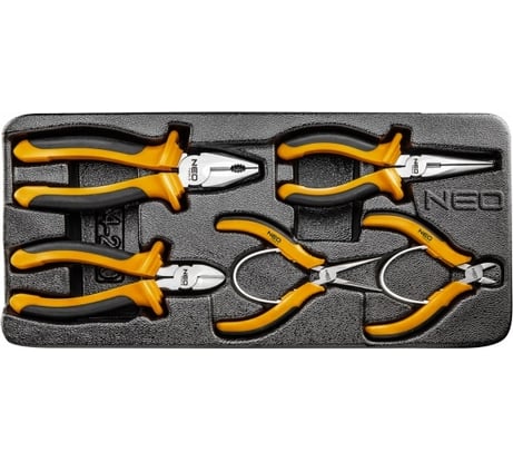 Набор шарнирно-губцевого инструмента, 5 шт. NEO Tools 84-230