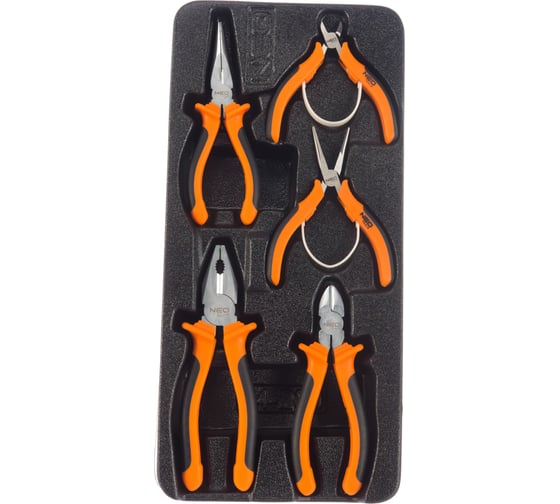 Набор шарнирно-губцевого инструмента, 5 шт. NEO Tools 84-230