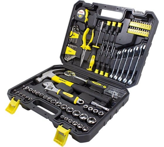 Набор инструментов WMS Tools 128пр. 1/4", 3/8", 6гр, 4-21мм WMC-30128 Top Done(50799)