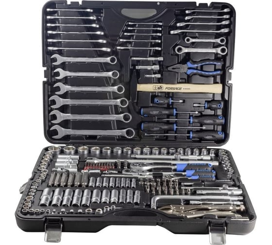 Набор инструментов Forsage 202пр, 1/4"&3/8"&1/2" 6-гр, 4-32мм F-42022-5(8769)
