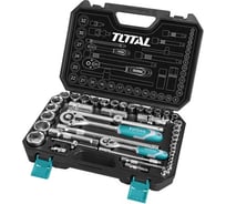 Набор инструмента TOTAL 1/2",1/4" 44 предмета THT421441