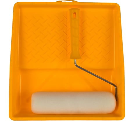 Набор малярный: валик Мольтопрен 240 мм, кювета 330x350 мм РемоКолор 04-1-123