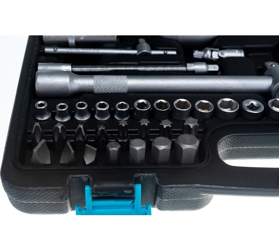 Набор инструмента 82 предмета 1/2" 1/4"DR, CrV AUTOVIRAZH AV-212082