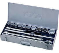 Набор торцевых головок 3/4" 12-гранных 14 предметов IZELTAS 1120006014