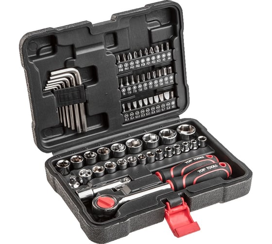 Набор торцевых ключей 3/8 63 штук Top Tools 38D515