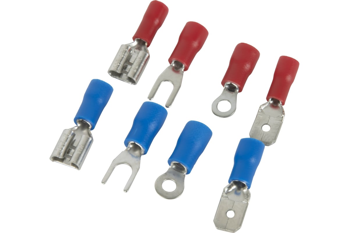 Набор для обжима с клещами и клеммами Optimus 201 пр, обжимка контактов ...