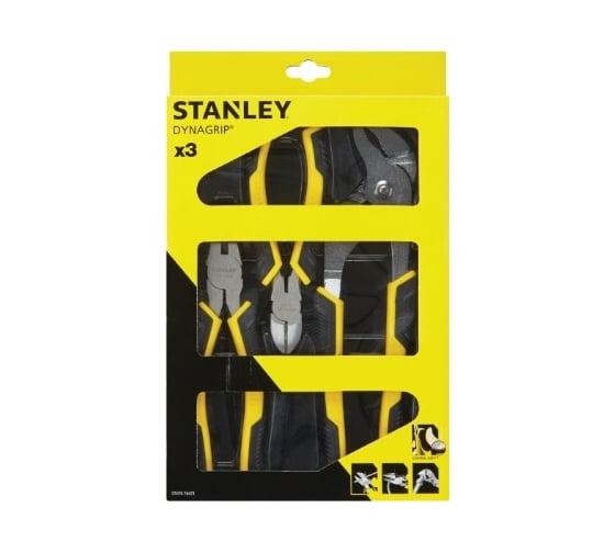 Набор плоскогубцев и кусачек Stanley 3 шт. STHT0-74471