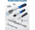 Набор инструментов Forsage 1/4",1/2" 6 граней, 4-32 мм, 122 предмета F-38901(51380) 3