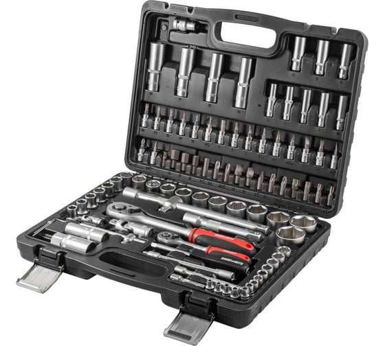 Набор инструментов BaumAuto 1/2", 1/4", 6 гр., 4-32 мм, 94 предмета BM-4941-5(16724)