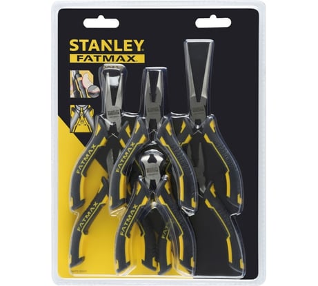Набор: мини-плоскогубцы и кусачки Stanley Fatmax 6 предметов FMHT0-80541