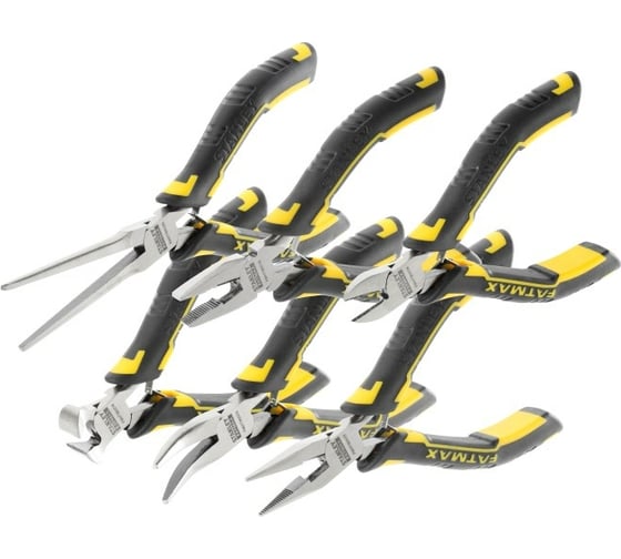 Набор: мини-плоскогубцы и кусачки Stanley Fatmax 6 предметов FMHT0-80541