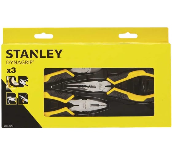 Набор: плоскогубцы и кусачки Stanley 3 шт. STHT0-75094