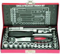 Набор торцевых головок 1/4 , 33 предмета WEDO WD157A