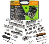 Набор инструментов ISMA 1/4", 1/2", 6 гр., 108 предметов ISMA-41082-5EURO(51374)