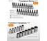 Набор инструмента 46пр. 1/4''(6-гран.)(4-14мм) ISMA ISMA-2462-5 EURO(51107) 3