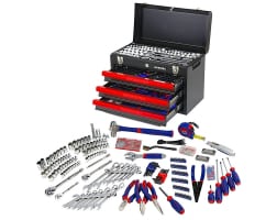 Набор инструментов 408 предметов в металлическом ящике WORKPRO W009044