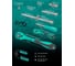 Набор инструментов profi 76пр. 1/4",1/2"(6гр)(4-32мм) MAMEDFORCE MF-4772-5(54636) 4