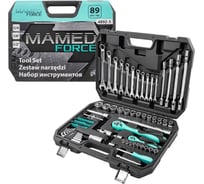 Набор инструментов profi 89пр. 1/4",1/2"(6гр)(4-32мм) MAMEDFORCE MF-4892-5(54638)