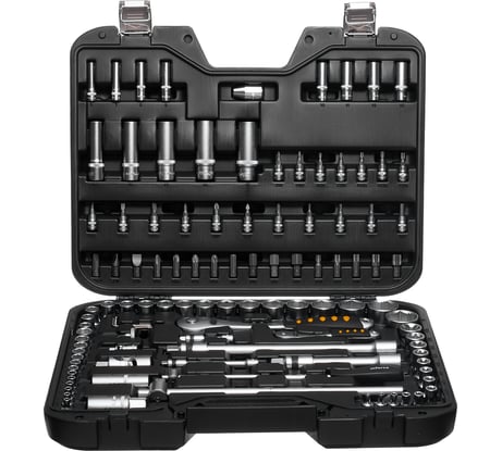 Набор инструментов Inforce 108 предметов 1/2", 1/4", Сталь Cr-V, Профессиональный, 06-07-12