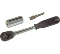 Набор Wiha GRIPPER-SET SB246-02: трещотка 3/8, головка GRIPPER, адаптер для шуруповерта 20783