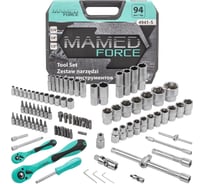 Набор инструментов profi 94пр. 1/4",1/2"(6гр)(4-32мм) MAMEDFORCE MF-4941-5(54639)