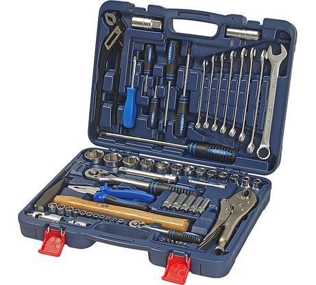 Набор инструмента, DR 6-гранный 72 предмета пластиковый кейс KORUDA KR-TK72