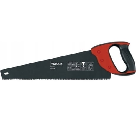 Пила по дереву YATO 500 мм, тефлоновое покрытие YT-3108