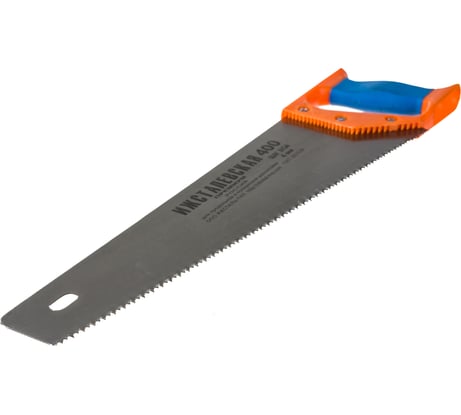 Ножовка по дереву с двухкомпонентной пластиковой рукояткой Без бренда Ижсталь-ТНП ПРЕМИУМ шаг 4мм, 400мм 1520-40-04_z01