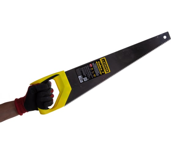 Универсальная ножовка Stayer COBRA-7 GX700 500 мм, 7 TPI, 3D зуб 15135-50