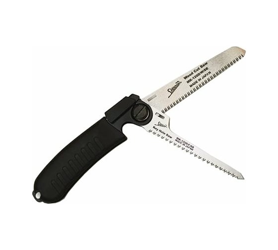 Пила с двумя полотнами Shogun Folding Pocket Saw 2-in-1, 120мм, М00009202 1
