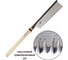 Обушковая пила Shogun Dozuki Saw, 250мм, 24tpi М00009203 3