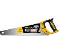 Универсальная ножовка пила Stayer Cobra 7 400 мм, 7 TPI, 1510-40_z02