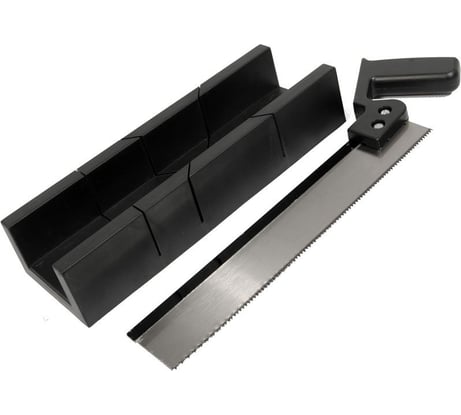 Стусло USP с ножовкой, 300мм*65мм, прямоугольное, черное 41231