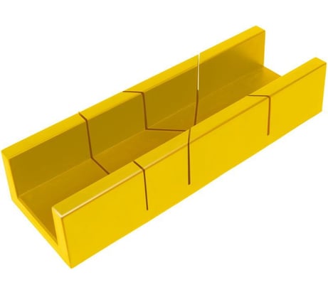 Стусло USP пластик, 300х65 мм, прямоугольное, желтое 41246