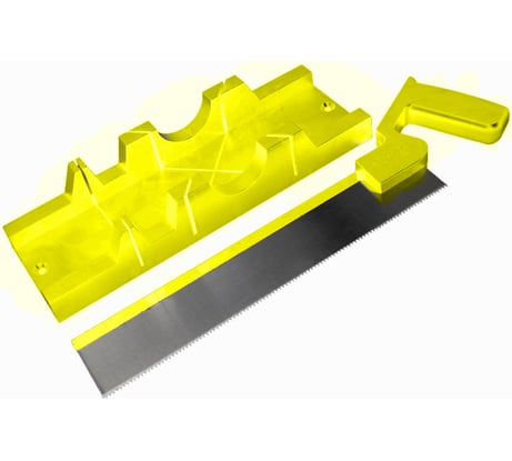 Стусло USP с ножовкой, 299мм*65мм фигурное, желтое 41242