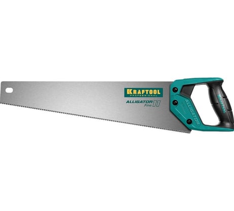 Ножовка для точного реза Kraftool "Alligator 11", 450 мм, 11 TPI 3D зуб, 15203-45