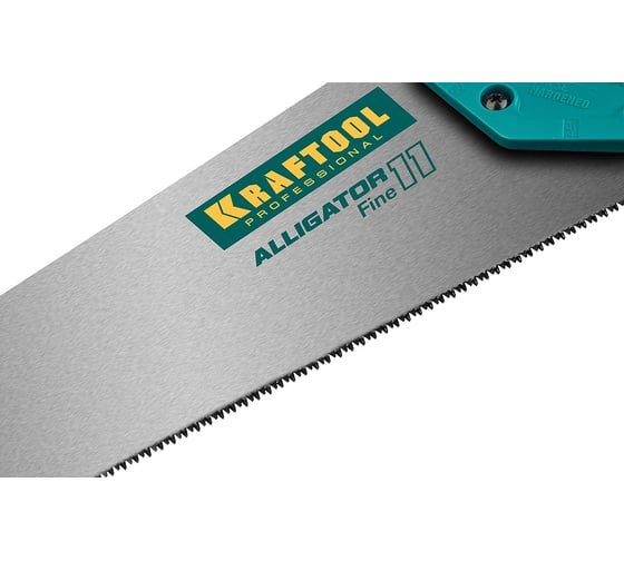 Ножовка для точного реза Kraftool "Alligator 11", 400 мм, 11 TPI 3D зуб, 15203-40