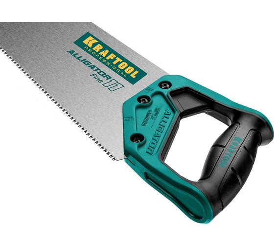 Ножовка для точного реза Kraftool "Alligator 11", 400 мм, 11 TPI 3D зуб, 15203-40