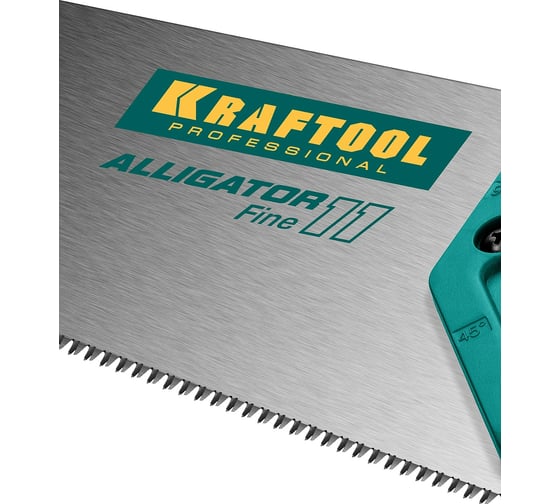 Ножовка для точного реза Kraftool "Alligator 11", 400 мм, 11 TPI 3D зуб, 15203-40