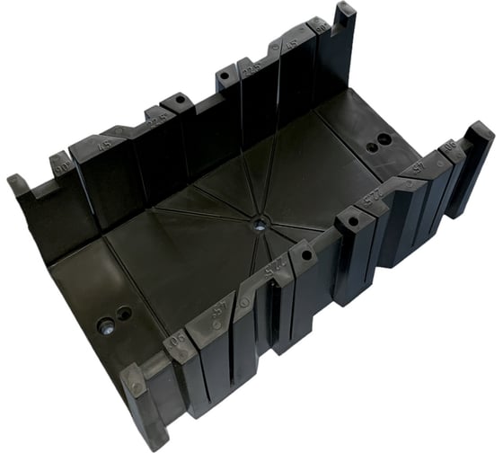Стусло пластиковое МЕЛОДИЯ ЦВЕТА 360x160x120 мм черное J4630-1